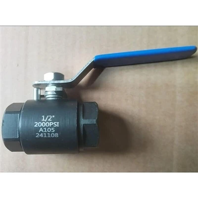 Injap Bola 2000 PSI, Keluli Karbon ASTM A105, 1/2 Inci, Kapal NPT Ke Argentina