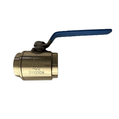 Gangsa Aluminium ASTM B148 C95800 Ball Valve, API 602 Dihantar Ke Lubnan