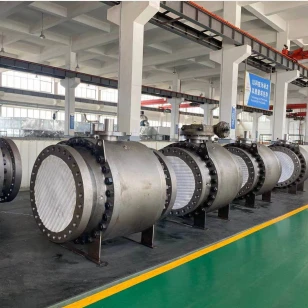 ASTM A350 LF2 Trunnion Ball Valve, 30 Inci, 600 LB, API 6D Dihantar Ke Tanzania